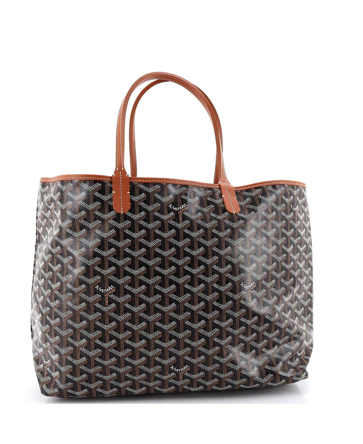 Pre-Owned Goyard Pm Saint Louis Tote Coated Canvas
