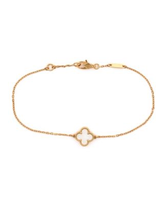 Sweet Alhambra Bracelet 18K Gold and Mother of Pearl