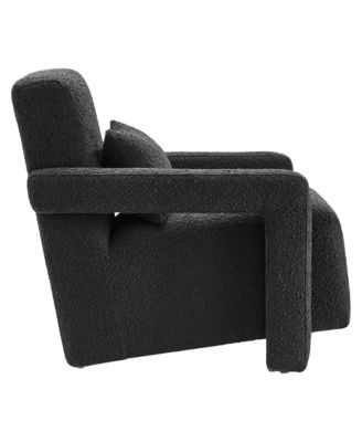 Mirage Boucle Upholstered Armchair