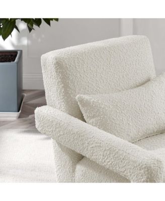 Mirage Boucle Upholstered Armchair