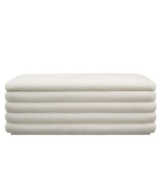 Mezzo Boucle Upholstered Storage Bench