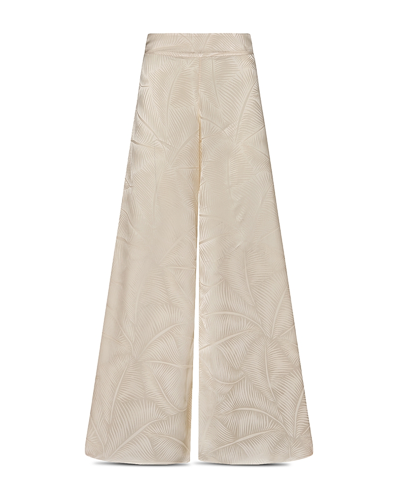 Johanna Ortiz Jacquard Ecru Musical Pants