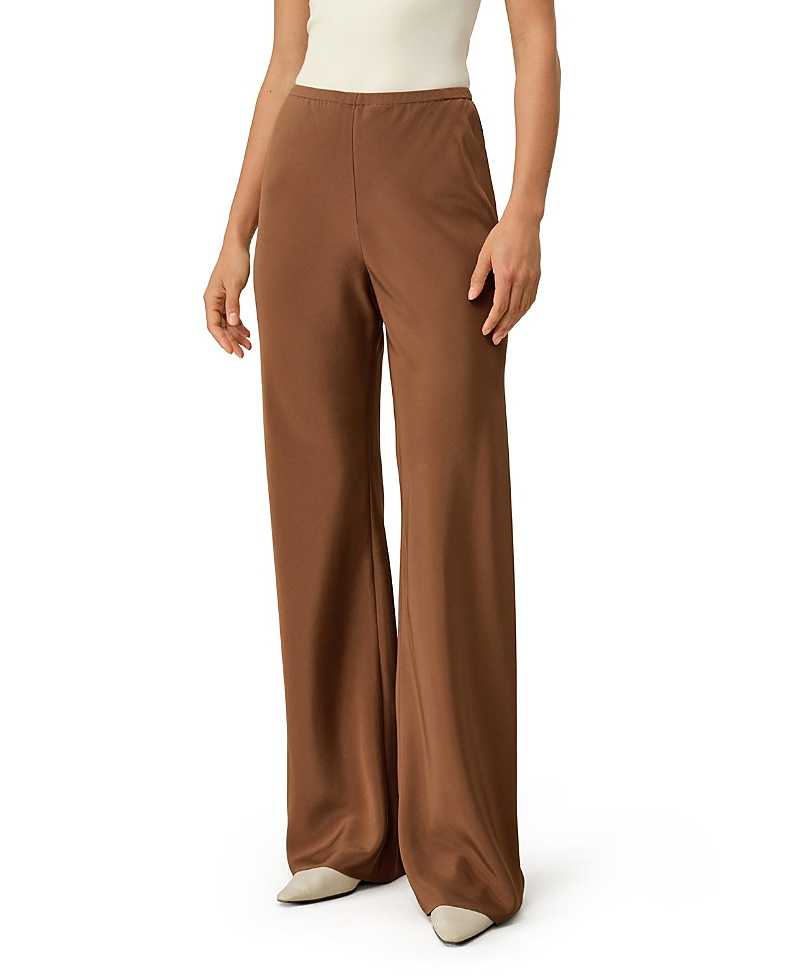 Lilysilk Bias Cut Straight Leg Silk Pants