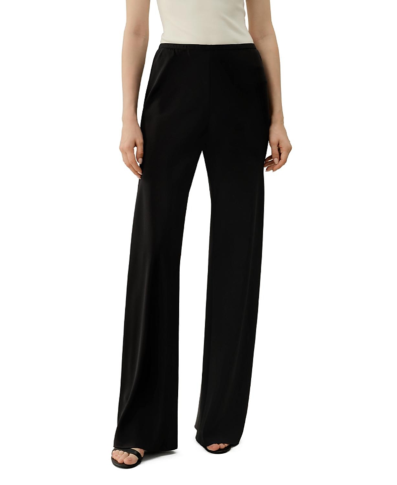 Lilysilk Bias Cut Straight Leg Silk Pants · 12
