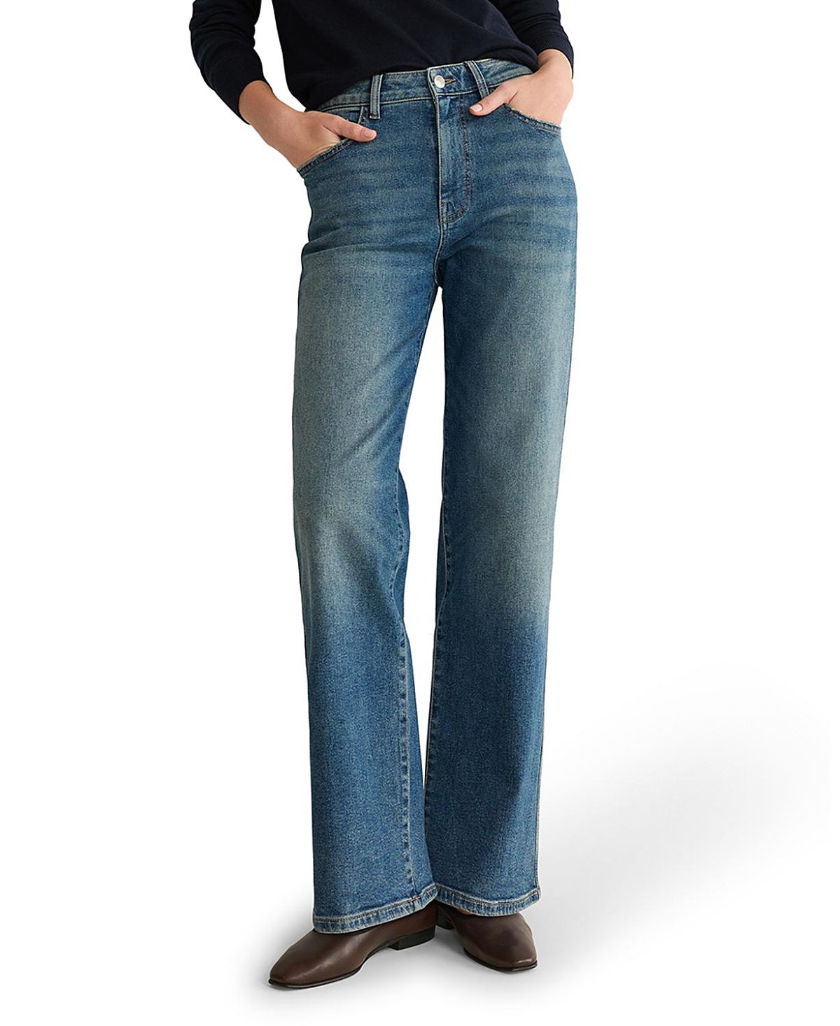 Warp + Weft Sat 90's Straight Jean
