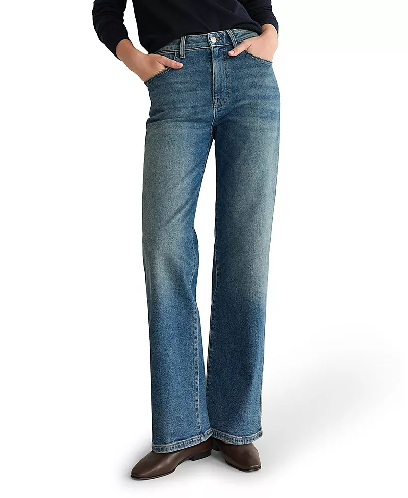 Warp + Weft Sat 90's Straight Jean in Meet Me There