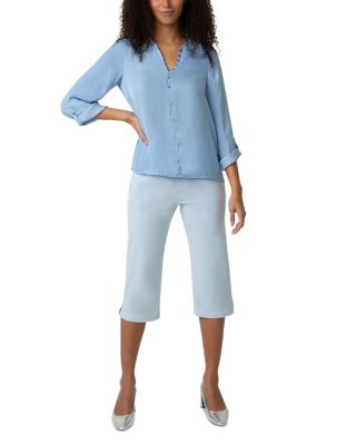 Spring Stripe Pedal Pusher Shorts