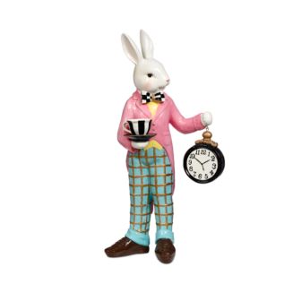Mark Roberts Rabbit with Clock Figure | Bloomingdale's Home