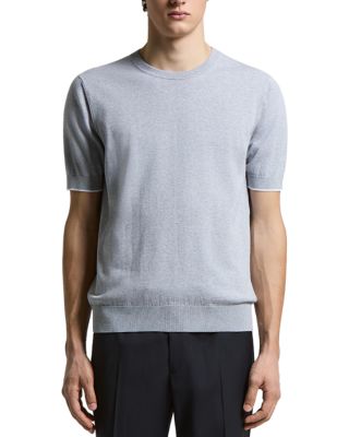 Lightweight Crepe Cotton T Shirt