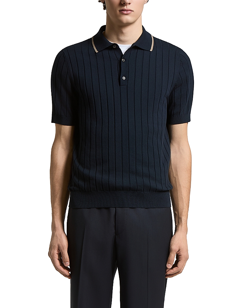Peserico Cotton Yarn Sweater Polo