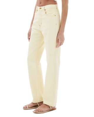 London High Rise Straight Jeans in Paradise