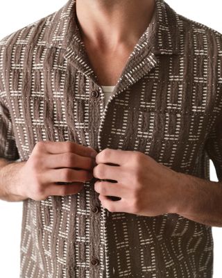 Patterned Dobby Resort Shirt