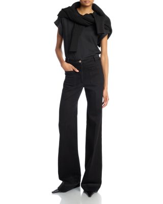 Alina Stretch Jeans in Washed Black