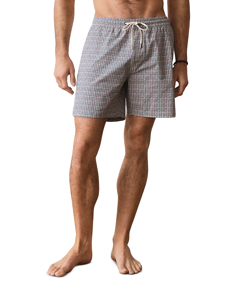 Marine Layer Scale Pattern 5 Swim Shorts