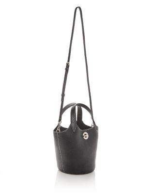 Anchor Leather Top Handle Bag