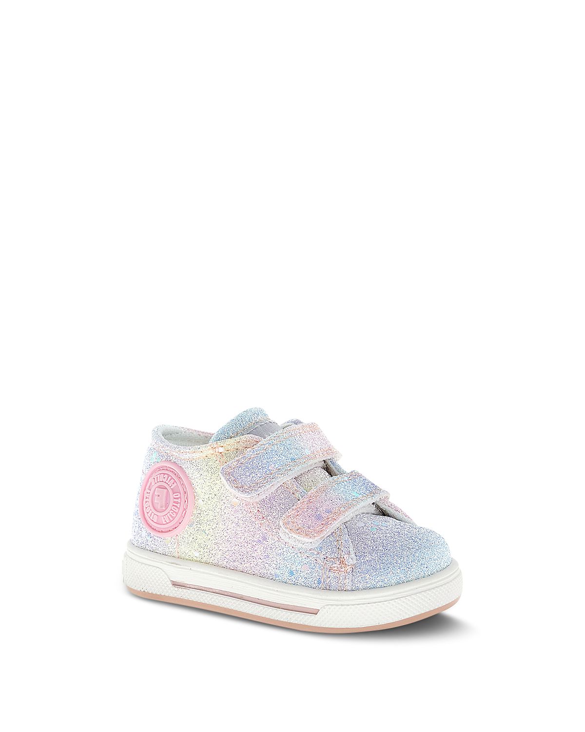 Naturino Girls' Falcotto Michael 3 Glitter Rainbow Sneakers - Baby, Toddler