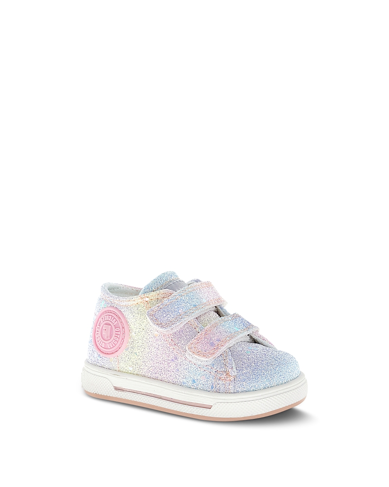 Naturino Girls' Falcotto Michael 3 Glitter Rainbow Sneakers - Baby, Toddler
