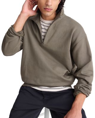 Terry Quarter Zip Sweatshirt