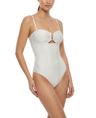 Juliette U Bar Bandeau One Piece Swimsuit