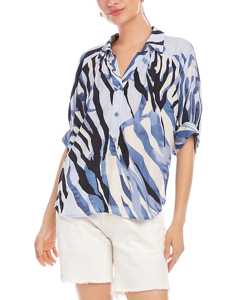 Fifteen Twenty Yvette Blouson Sleeve Top