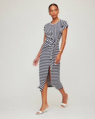 Marisa Side Knot Midi Dress