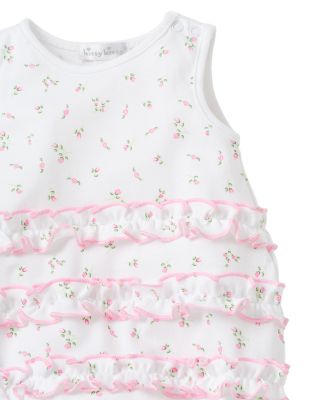 Girls' Garden Print Ruffled Bubble Romper - Baby