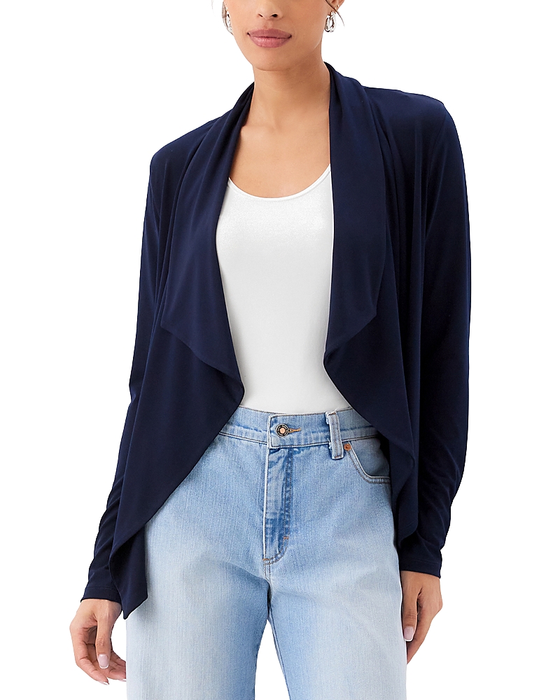Karen Kane Draped Open Front Cardigan