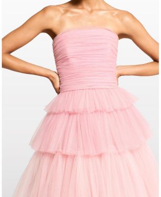  Adore Tiered Bow Gown