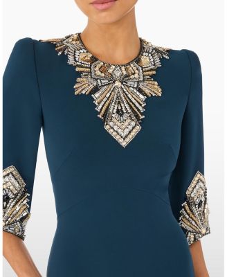  Ice Cascade Embellished Dress