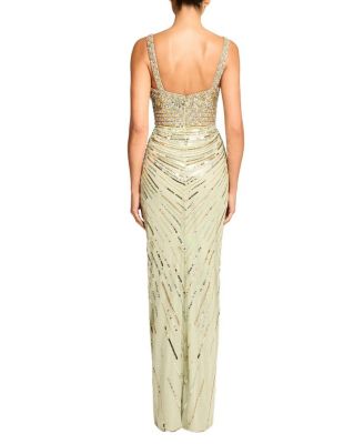  Elixir Sequin-Embellished Maxi Dress