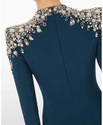  Nila Beaded V-neck Maxi Dress