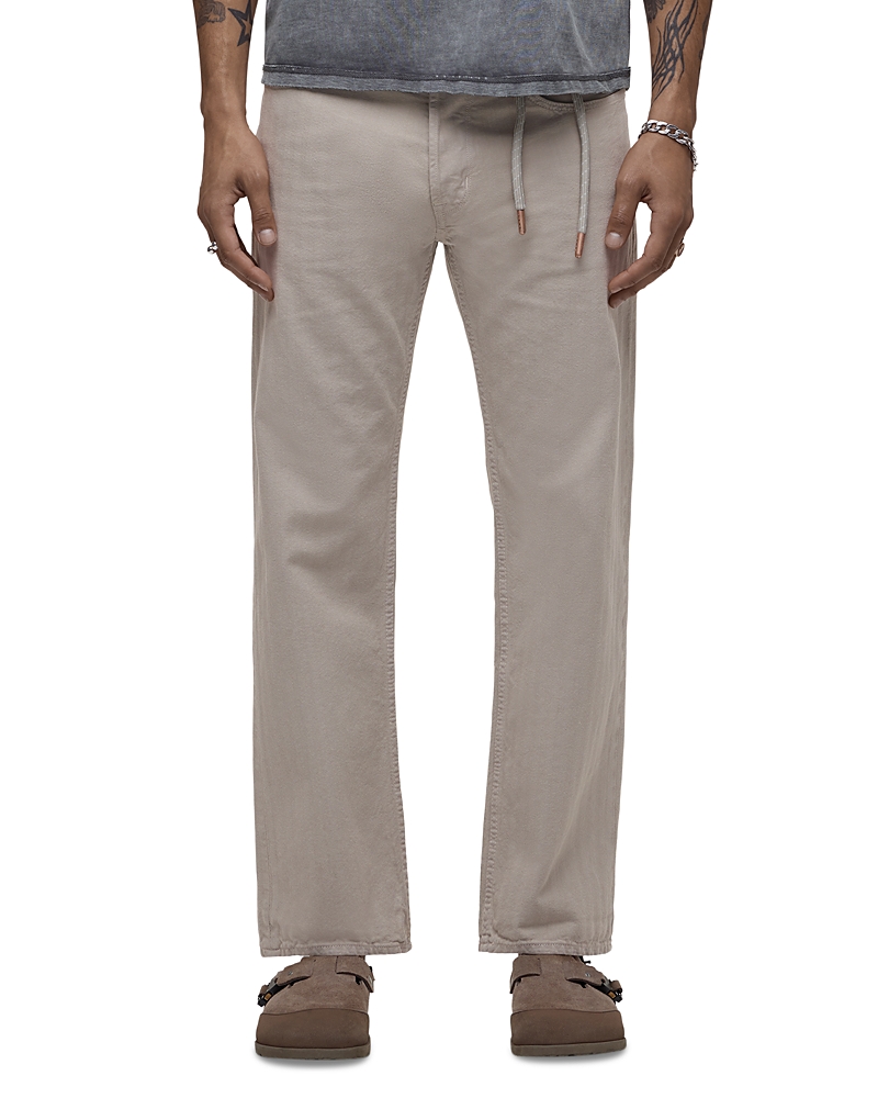 Hudson Relaxed Fit Five Pocket Jeans in Natural Moss