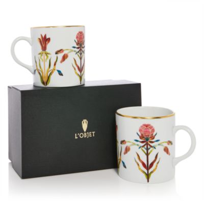 Porcelain Mug, Set of 2