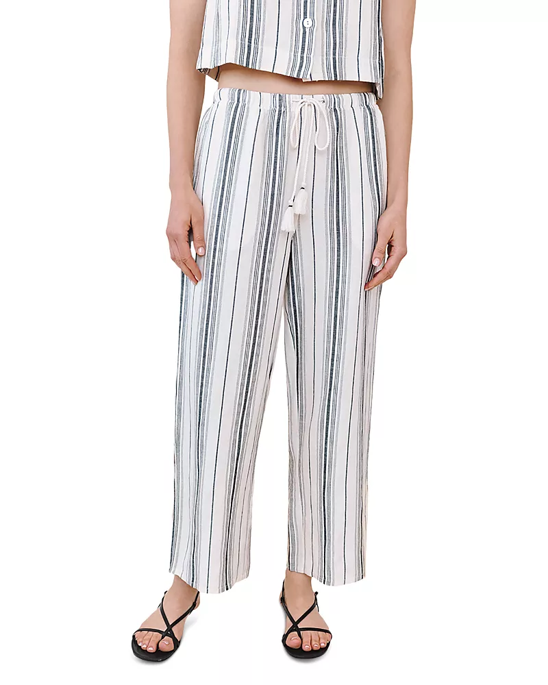 Bella Dahl Tassel Cord Drawstring Crop Pants