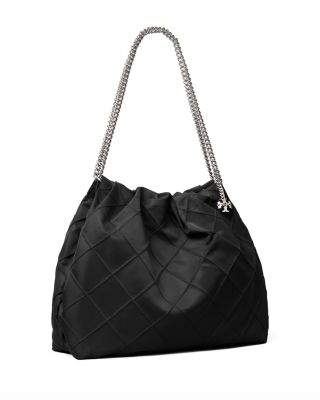 Fleming Nylon Hobo Bag