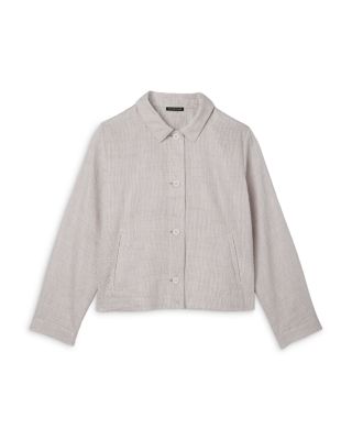 Classic Collar A Line Jacket