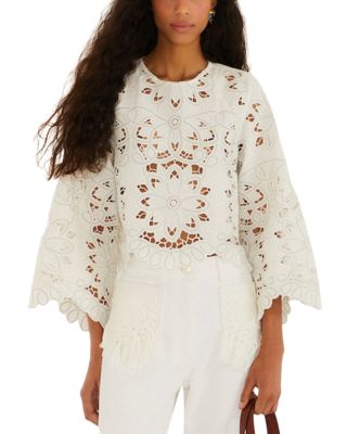 Richilieu Embroidered Top