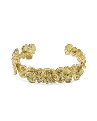 Cailey Flower Cuff Bracelet
