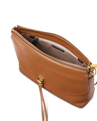 Darren Top Zip Leather Crossbody