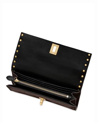 Darren Small Leather Continental Wallet