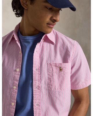 Classic Fit Prepster Seersucker Short Sleeve Shirt