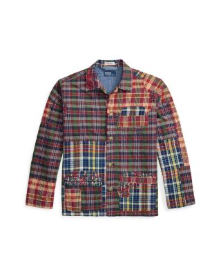 Patchwork Madras Overshirt