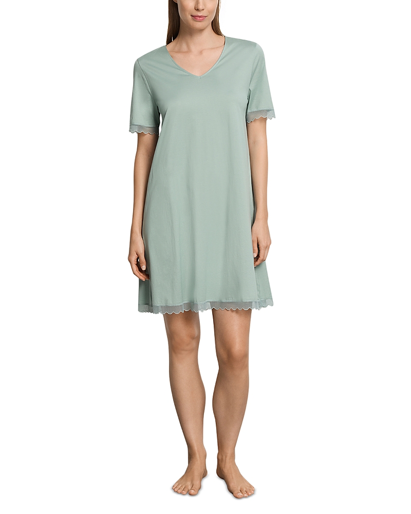 Hanro Inaya Short Sleeve Gown
