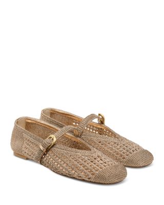 Women's Leora Mary Jane Crochet Flats