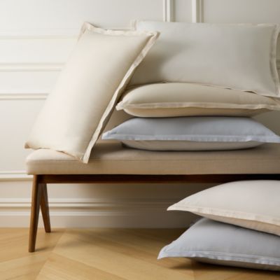 Italian Percale Solid Euro Sham Set - Exclusive