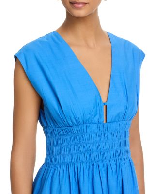 Roxanne Smocked Waist Midi Dress