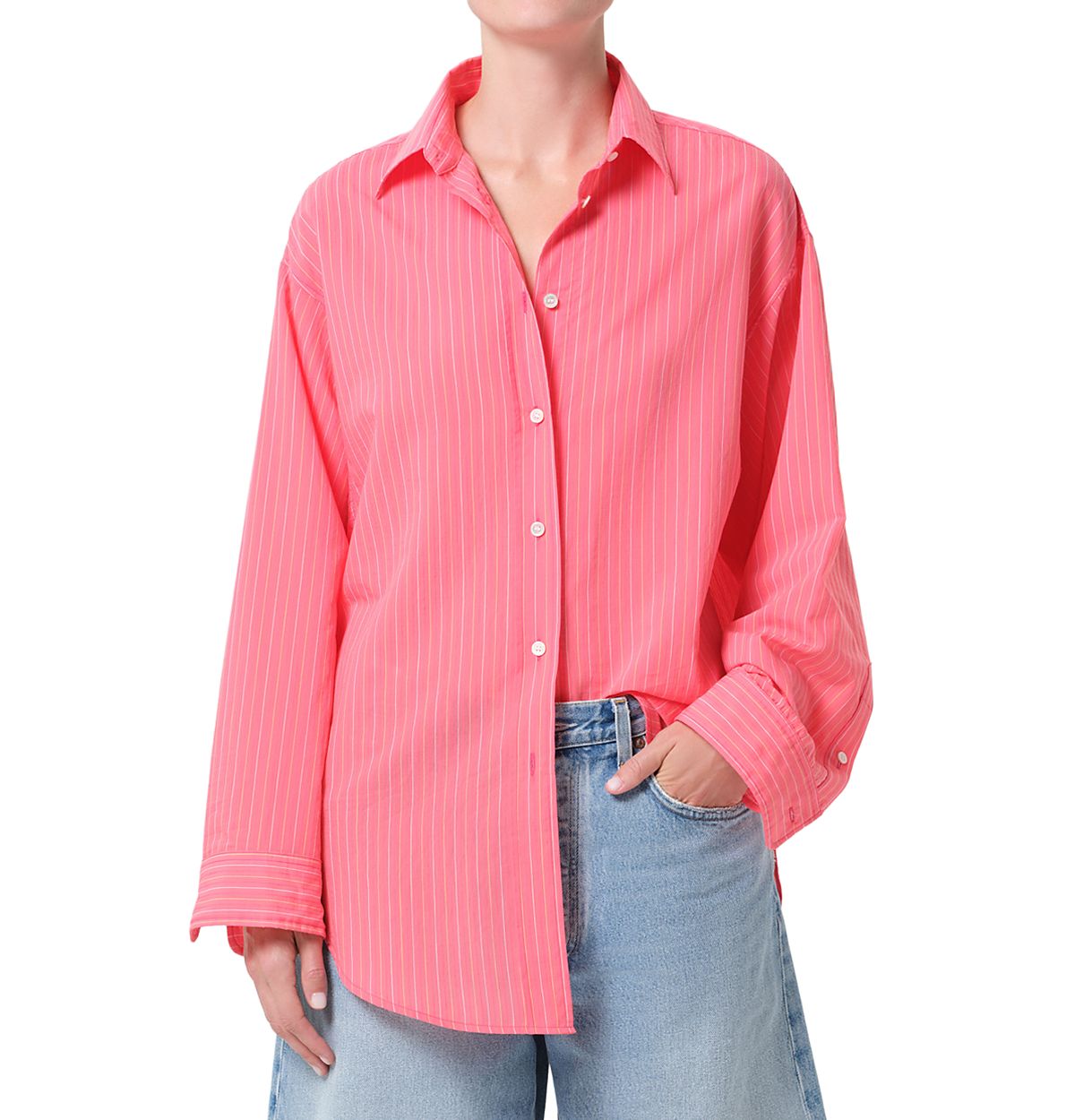 Agolde Sona Button Front Shirt