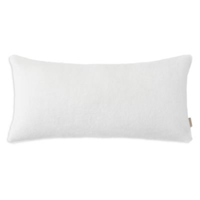 Sibel Textured Sherpa Pillow, 14" x 30"