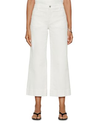 The Marine Cropped Wide Leg Pants