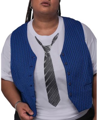  Plus The Empower Jacquard Vest